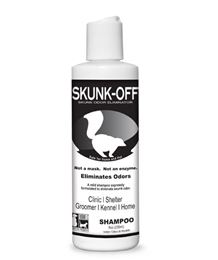 Odorcide 210 Skunk Off Shampoo master Case (4-12 packs of 8 oz Bottles)